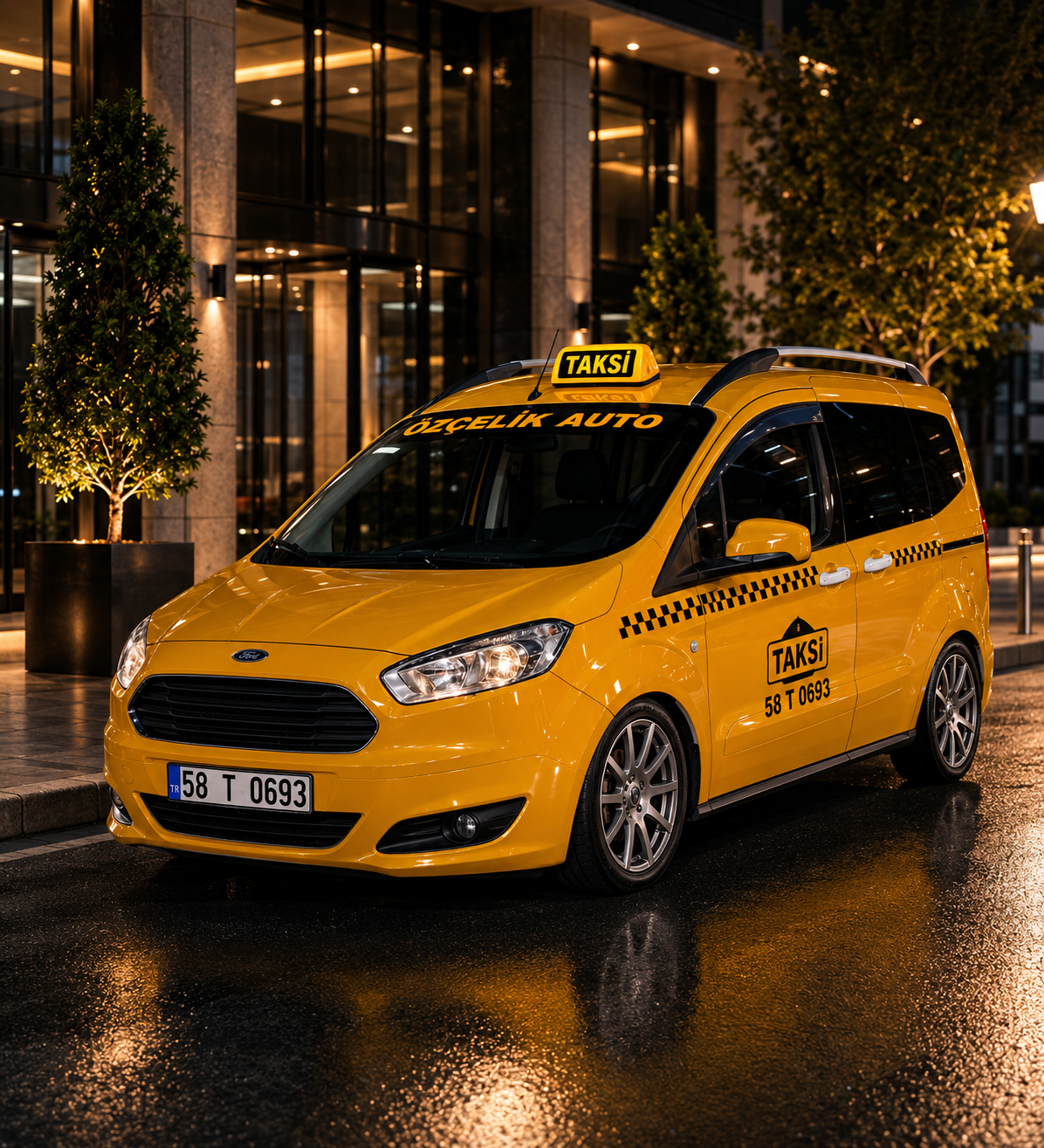 Sivas Taksi Ford Courier Aracı